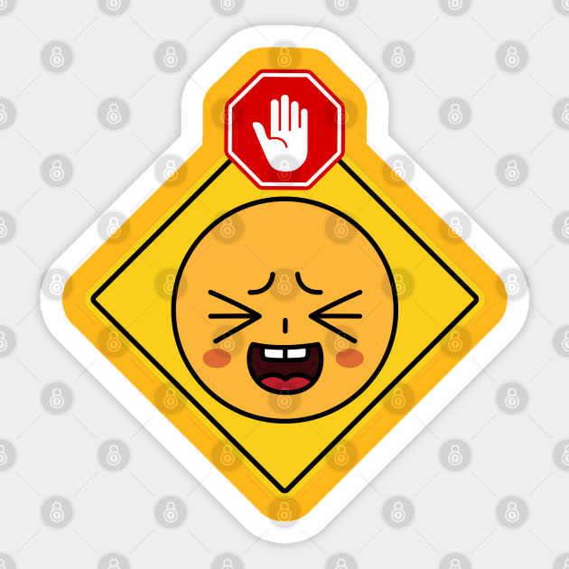 Alert Warning Facial Emoji Expressions 28 Emoji Art Sticker